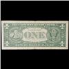 Image 3 : 1957B **Star Note** $1 Blue Seal Silver Certificate Grades vf+