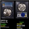 Image 1 : PCGS 1922-p Peace Dollar $1 Graded ms65 By PCGS