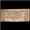 Image 2 : 1864 $10 Confederate Note, T68 Grades vf+