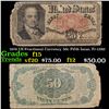 Image 1 : 1876 US Fractional Currency 50c Fifth Issue, Fr-1380 Grades f+