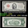 Image 1 : 1928F $2 Red seal United States Note Grades xf