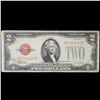 Image 2 : 1928F $2 Red seal United States Note Grades xf