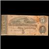 Image 2 : 1864 $5 Confederate Note, T69 Grades vf+