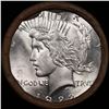 Image 2 : ***Auction Highlight*** Full solid date 1922-p Uncirculated Peace silver dollar roll, 20 coins (fc)
