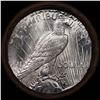 Image 3 : ***Auction Highlight*** Full solid date 1922-p Uncirculated Peace silver dollar roll, 20 coins (fc)