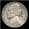 Image 2 : 1943-p Jefferson Nickel Mint Error 5c Grades xf