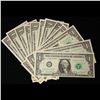 Image 2 : 10x Mixed $1 Federal Reserve Notes, Series 1963 to 2009, All CU Grade! Grades Brilliant Uncirculated