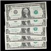 Image 2 : 5x 1969-2006 $1 Federal Reserve Notes, All CU, All Different Series Grades Brilliant Uncirculated
