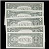 Image 3 : 5x 1969-2006 $1 Federal Reserve Notes, All CU, All Different Series Grades Brilliant Uncirculated