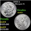Image 1 : 1921-s Morgan Dollar $1 Grades Select+ Unc