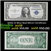 1935a $1 Blue Seal Silver Certificate Grades Choice AU/BU Slider