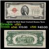 1928G $2 Red Seal United States Note Grades vf+