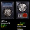 Image 1 : PCGS 1881-s Morgan Dollar $1 Graded ms64 By PCGS