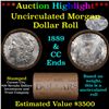 Image 1 : ***Auction Highlight*** 1889 & CC Uncirculated Morgan Dollar Shotgun Roll (fc)