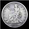 Image 2 : 1878-s Trade Dollar $1 Graded vf30 BY SEGS