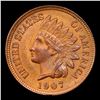 Image 2 : 1907 Indian Cent 1c Grades GEM Unc RB