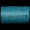 Image 4 : ***Auction Highlight*** AU/BU Slider Bank Of America Peace $1 Roll 1925 & P Ends Virtually UNC (fc)