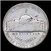 Image 3 : 1945-p Jefferson Nickel Mint Error 5c Grades xf