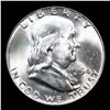 Image 2 : 1954-d Franklin Half Dollar 50c Graded ms66 FBL BY SEGS