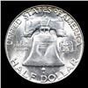 Image 3 : 1954-d Franklin Half Dollar 50c Graded ms66 FBL BY SEGS
