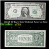 Image 1 : 1963B $1 'Barr Note' Federal Reserve Note Grades vf++