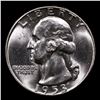 Image 2 : 1953-p Washington Quarter 25c Grades GEM+ Unc