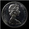 Image 2 : 1965 Small Beads, Pointed 5 Canada Dollar $1 Grades GEM+ UNC PL