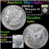 Image 1 : ***Auction Highlight*** 1894-o Morgan Dollar $1 Graded Select Unc BY USCG (fc)