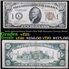 Image 1 : Series 1934A $10 Federal Reserve Note WWII Emergency Currency Hawaii Grades vf+