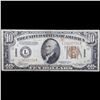 Image 2 : Series 1934A $10 Federal Reserve Note WWII Emergency Currency Hawaii Grades vf+