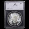 Image 4 : 1878-p Rev '79 Morgan Dollar $1 Graded ms63 pl By SEGS