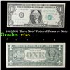 Image 1 : 1963B $1 'Barr Note' Federal Reserve Note Grades vf+