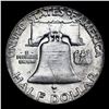 Image 3 : 1951-p Franklin Half Dollar 50c Grades Choice Unc+ FBL