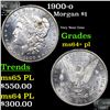 Image 1 : 1900-o Morgan Dollar $1 Grades Choice Unc+ PL