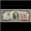Image 2 : 1976 $2 Federal Reserve Note 1st Day of Issue, with Stamp Grades Gem CU