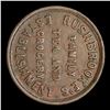 Image 3 : 1844 Rushbrooke Britain 1 Farthing 1f Grades xf+