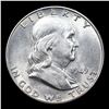 Image 2 : 1949-d Franklin Half Dollar 50c Grades Choice Unc FBL