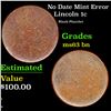 Image 1 : No Date Lincoln Cent Mint Error 1c Grades Select Unc BN