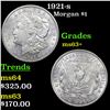 Image 1 : 1921-s Morgan Dollar $1 Grades Select+ Unc