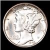 Image 2 : 1943-d Mercury Dime 10c Grades GEM+ FSB