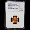 Image 2 : NGC 1962-d Mint Error Lincoln Cent 1c Graded unc details By NGC