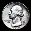 Image 2 : 1948-p Washington Quarter 25c Grades Choice AU/BU Slider