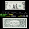 Image 1 : 1963B $1 'Barr Note' Federal Reserve Note Grades Select AU