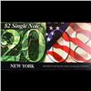 Image 2 : 2003A $2 Federal Reserve Note, Uncirculated 2008 BEP Folio Issue (New York, NY) Grades Gem CU