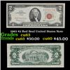 Image 1 : 1963 $2 Red Seal United States Note Grades Select CU
