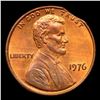Image 2 : 1976-p Lincoln Cent Mint Error 1c Grades GEM++ RB