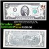 Image 1 : 1976 $2 Federal Reserve Note 1st Day of Issue, with Stamp (Philadelphia, PA) Grades Gem CU