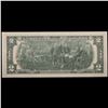 Image 3 : 1976 $2 Federal Reserve Note 1st Day of Issue, with Stamp Grades Gem CU