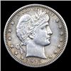 Image 2 : 1915-p Barber Quarter 25c Graded ms64 By SEGS
