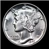 Image 2 : 1943-p Mercury Dime 10c Graded ms67 fsb BY SEGS
